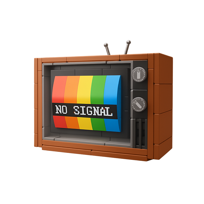 Mini Retro Electronic Brick Set