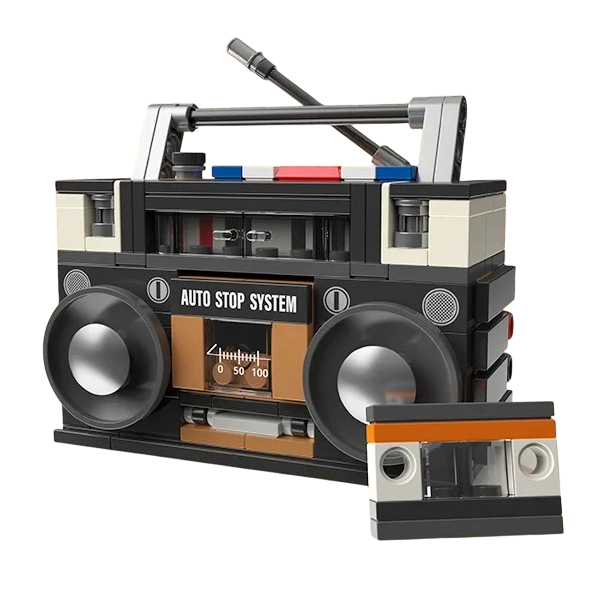 Mini Retro Electronic Brick Set